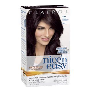  Nice N Easy Hair Color 126 Natural Mahogany Black 1 Kit Beauty