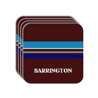 Personal Name Gift   BARRINGTON Set of 4 Mini Mousepad