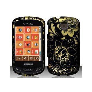 Samsung Brightside U380 (Verizon) Golden Flowers Design