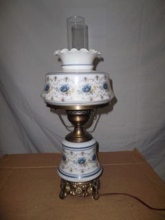 Vintage L LWMC Hurricane Table Lamp