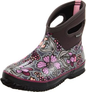 Bogs Womens Classic Short May Flower Waterproof Rain Boot