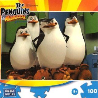 The Penguins of Madagascar Plush Penguins 100 Piece
