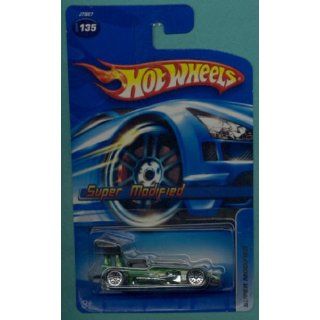  2006 164 Scale Green Super Modified Die Cast Car #135 Toys & Games