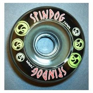 Spindog 70mm 82a Longboard Wheels Clear