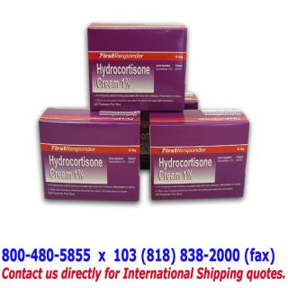 25 Packets Hydrocortisone Cream 1 Anti Itch Cream