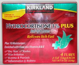 Kirkland Maximum Strength Hydrocortisone 1 Plus Anti Itch Cream 4