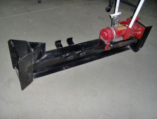 Horizontal Manual Hydraulic Log Splitter 10 Ton No Reserve