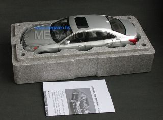 18 Hyundai Equus Genesis Sedan 2011 Silver Dealer Ed Minikraft Korea