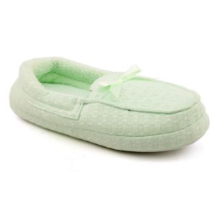 Luv Planet Earth 21098 Womens Size 5 Green Textile Slipper Shoes