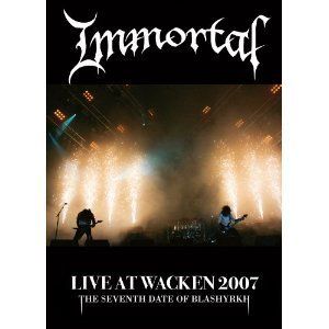 Immortal Live at Wacken 2007 DVD 2010 DVD CD