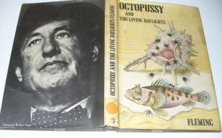 Ian Fleming Octopussy and The Living Daylights 1st 1966 HB DW