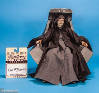 Ian Mcdiarmid Emperor Palpatine Autograph Statue Sideshow Collectibles