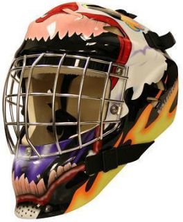  Decal Goal Certified Cage Goalie Helmet Ice Hockey Face Mask