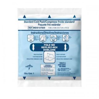 50 Instant Ice Packs 4.75 x 6.25 Cold Pack For Cold Therapy, Patient