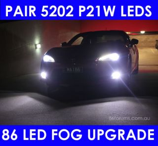 5202 PS24W LED FogLight DRL Fog Light GTS Upgrade Toyota 86 FT86 Scion
