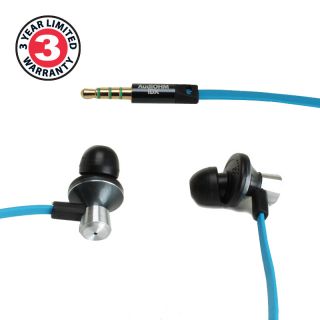 AudiOHM iDX Noise Isolating Earphones with Built in Microphone   Royal