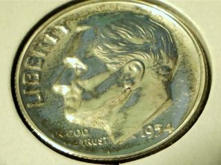 Roosevelt Dimes (10 cents) 1954 Proof, 1960 Proof, 1946, 1949, 1953D