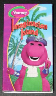 Barneys Imagination Island VHS Storybook Adventure