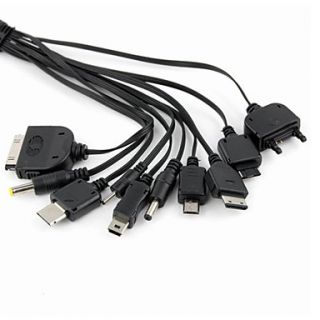 USD $ 4.39   10 In 1 Universal USB Mobile Charger Cable for PDA, Cell
