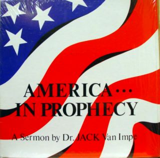 Jack Van Impe America in Prophecy Sermon LP Vinyl