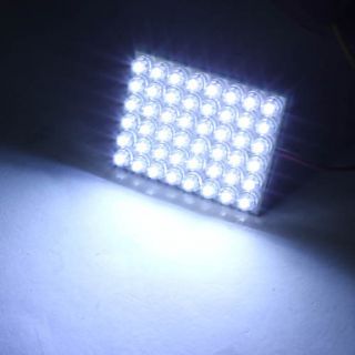 SMD 48 Ampoule LED lumière blanche pour la lecture voiture / feux