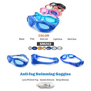 USD $ 13.39   Unisex SM202 Anti Fog Plating Swimming Goggles,