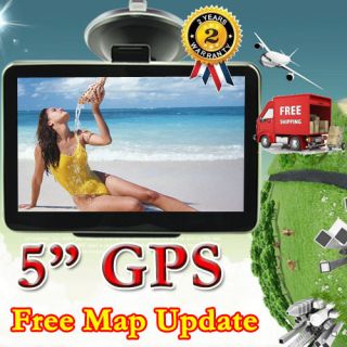 Car GPS Navigation WinCE New Design Built in 4GB 3D Poi New Maps