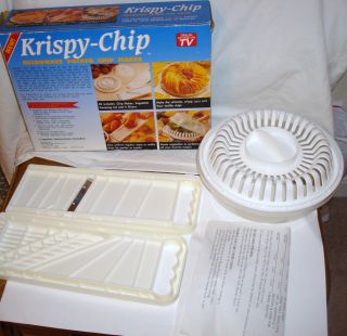 Krispy Chip Microwave Potato Tortilla Chip Maker steamed vegetable As