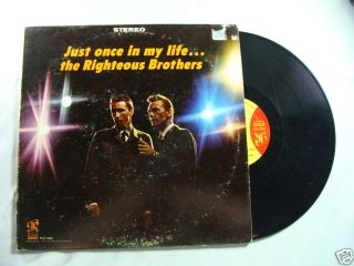 Righteous Brothers Just Once in My Life Philles 4008 LP