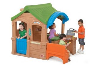  Huge Kids Pretend Play House Outdoor Patio Grill Playhouse Fort