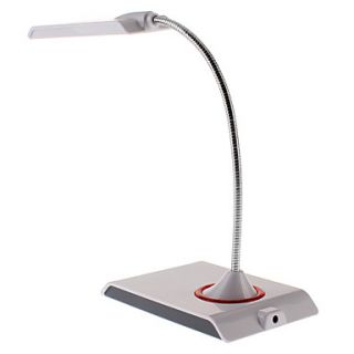 Touch Sensor 2W 22 LED White Light Rechargeable LED Table Lamp (USB