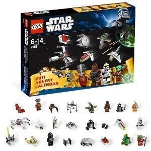New in Box Lego Star Wars Advent Calendar with Christmas Yoda 7958
