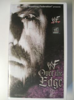WWF IN YOUR HOUSE OVER THE EDGE 29 VHS 1999 WWE OWEN HART TRAGEDY