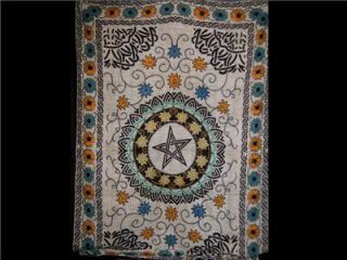 Celtic Pentagram Tapestry 72 x 90 Pentacle Wicca CTH60
