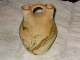 Nemadji Ceremonial Vase Indian River Pottery Wedding Jug Clay Earth