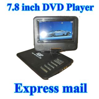 inch LCD Screen Portable DVD Player Game TV USB SD FM Swivel 270