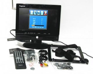  ATSC PDT 09 9 inch LCD TV and DVD Combo Player w USB and SD