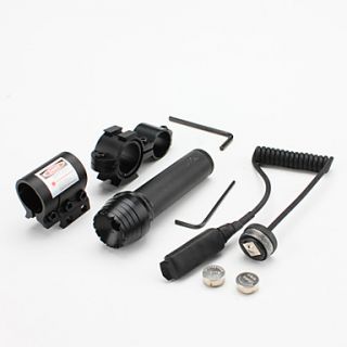 USD $ 34.69   Flashlight Shaped Red Laser Pointer with Mounting