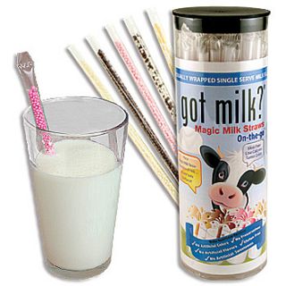  Milk Magic Straws 48 Pack Individually Wrapped on The Go Flavor