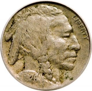 1926 s 5c Indian Head Buffalo Nickel VF Better Date