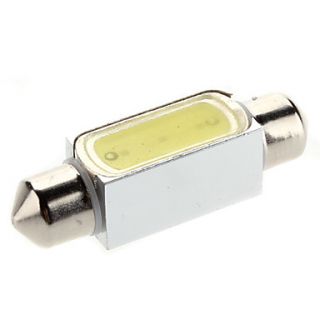 39mm 1.5W 100 120LM White Light LED Bulb for Car Instrument/Reading