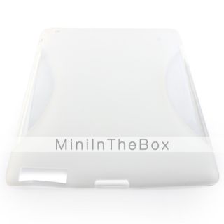 USD $ 7.39   Stylish Protective Frosted Back Case for iPad 2 (crystal