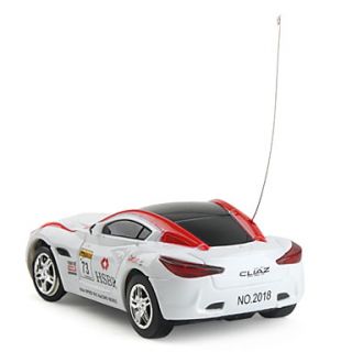 USD $ 9.99   Mini Radio Control Racing Car (White, 40MHz),