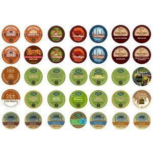  for Keurig Brewers Flavored Coffee Sampler 35 Pack multiple single cup