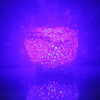EUR € 2.75   Rose geformt Colorful Light Crystal LED Nachtlicht