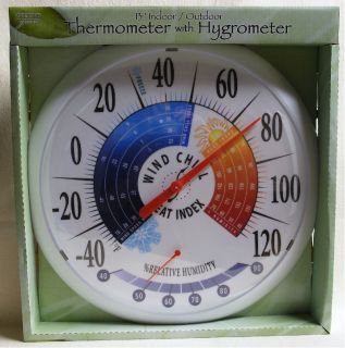 Indoor Outdoor Thermometer with Hygrometer