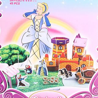 EUR € 10.11   DIY Fairy Tale 3D Puzzel Cinderella (45pcs, moeite 3