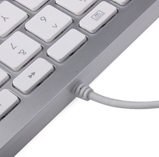 USD $ 49.46   Ultra Slim Wired Keyboard for iPad,