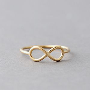 Infinity Ring Gold Infinity Symbol Ring Gold Infinity Knot Ring