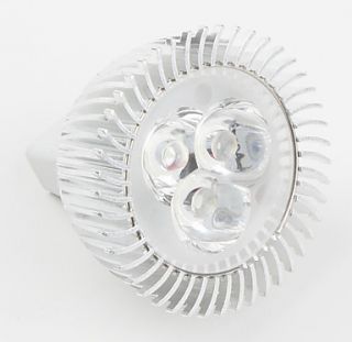  3W bianco 3 * 1W 3 led lampadina riflettori (48 millimetri, 3w, 12v